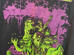 Fright Rags C.H.U.D. 80’s Horror Black Vintage Original 2007 CHUD Medium T-Shirt