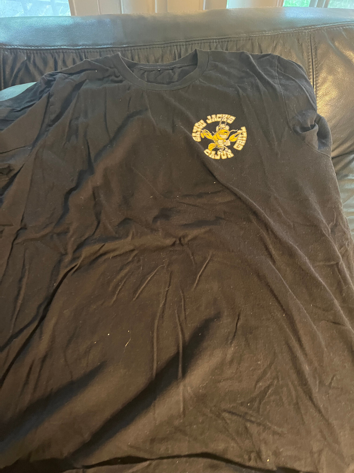 bayou Jacks Cajun Grill t shirt louisana New Orleans Restaurant Med 21" pit to p gallery