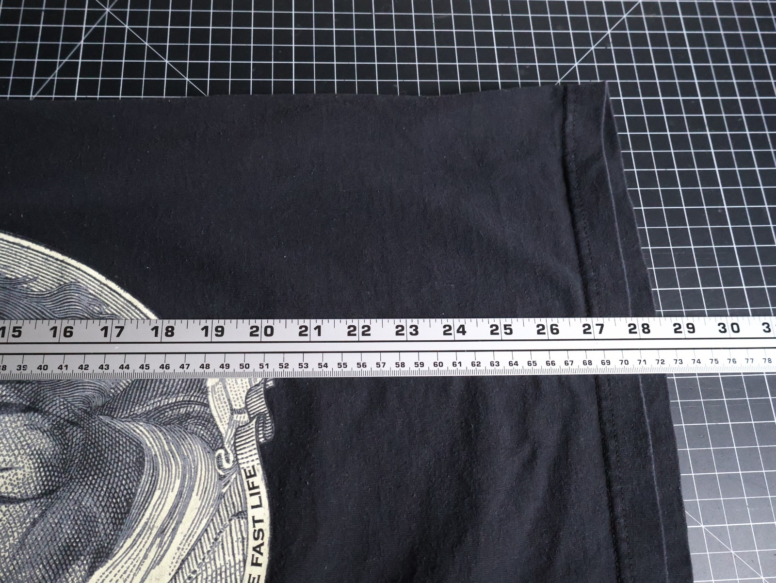 Famous Stars & Straps T-Shirt Men's Medium Black Ben Franklin (Large Tag) VTG gallery
