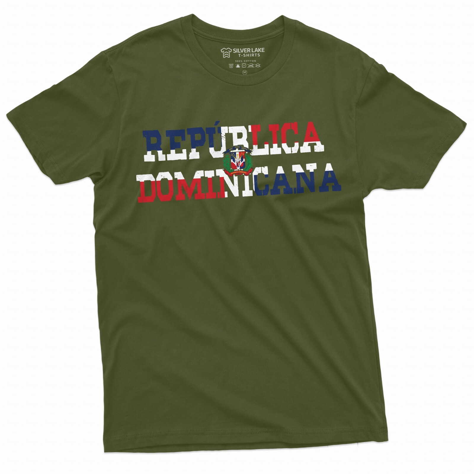 RepÃºblica Dominicana T-shirt Dominican Republic Flag Coat of Arms Patriotic Tee gallery