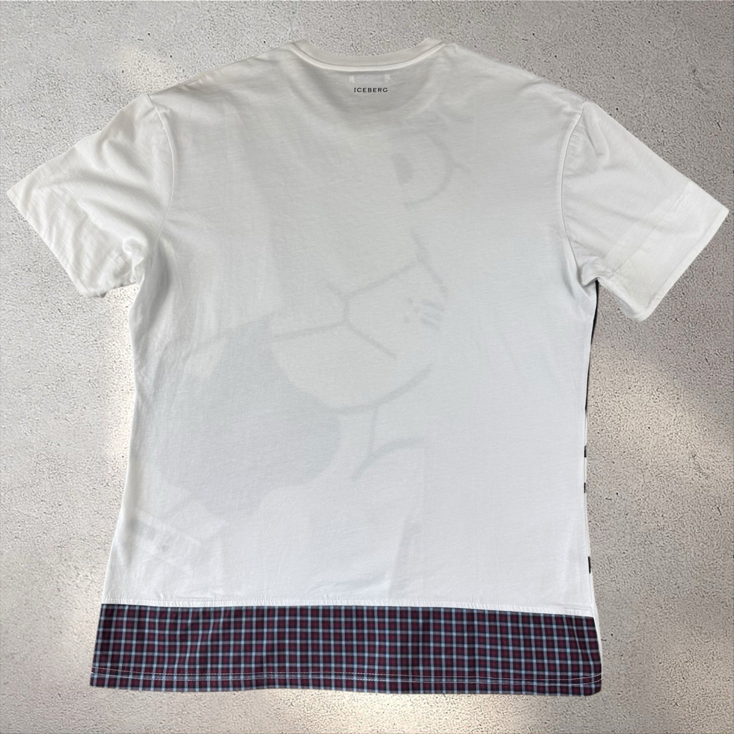 Y2K Iceberg Jeans Pink Panther Graphic T Shirt Large AOP Vintage Italy gallery