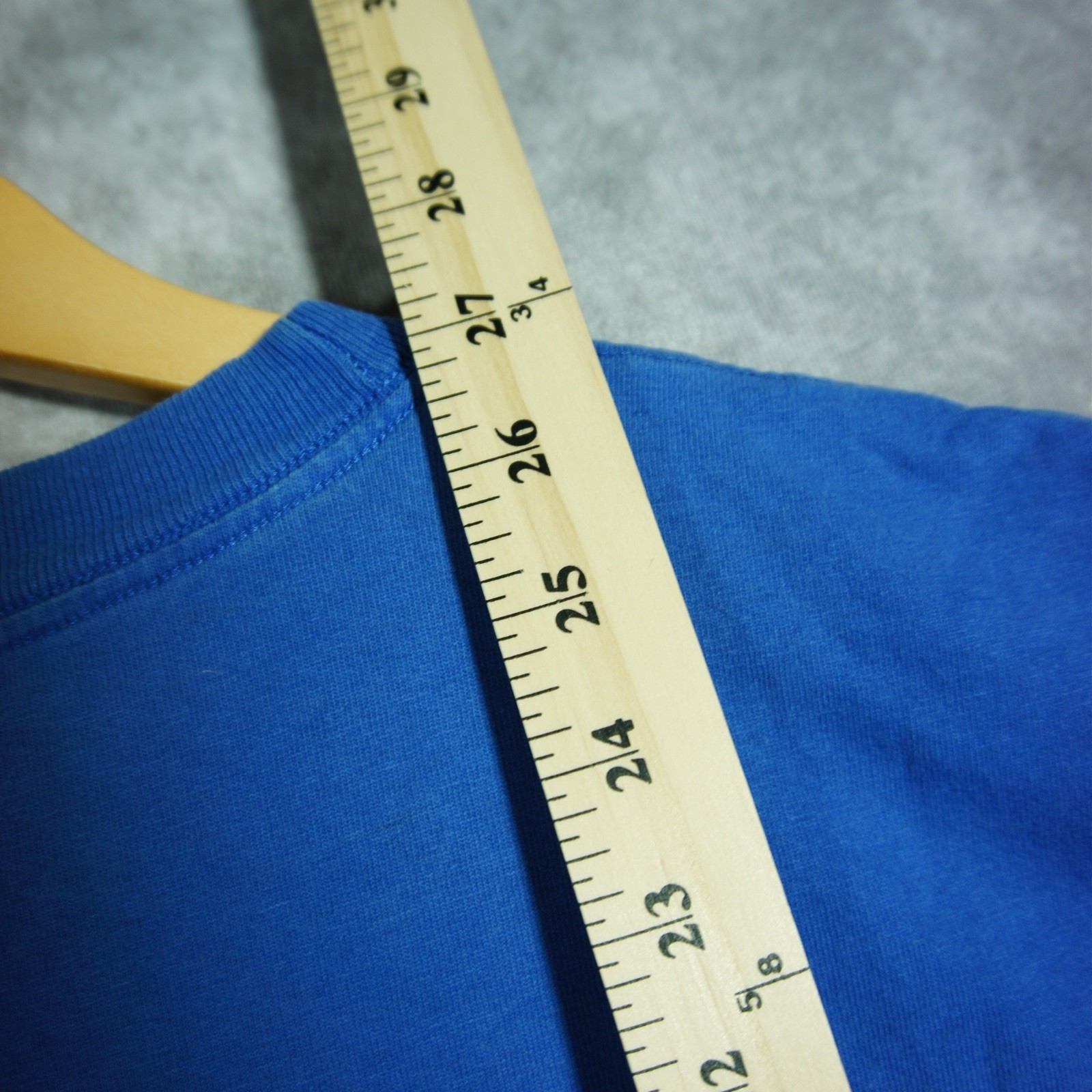 Vintage Shorty's Skateboards S'ytrohs Graphic T-Shirt Blue Size: M gallery