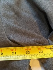 32 Degrees Cool Men Gray Lined Stretch Round Long Sleeve Heat Plus Shirt Sz L