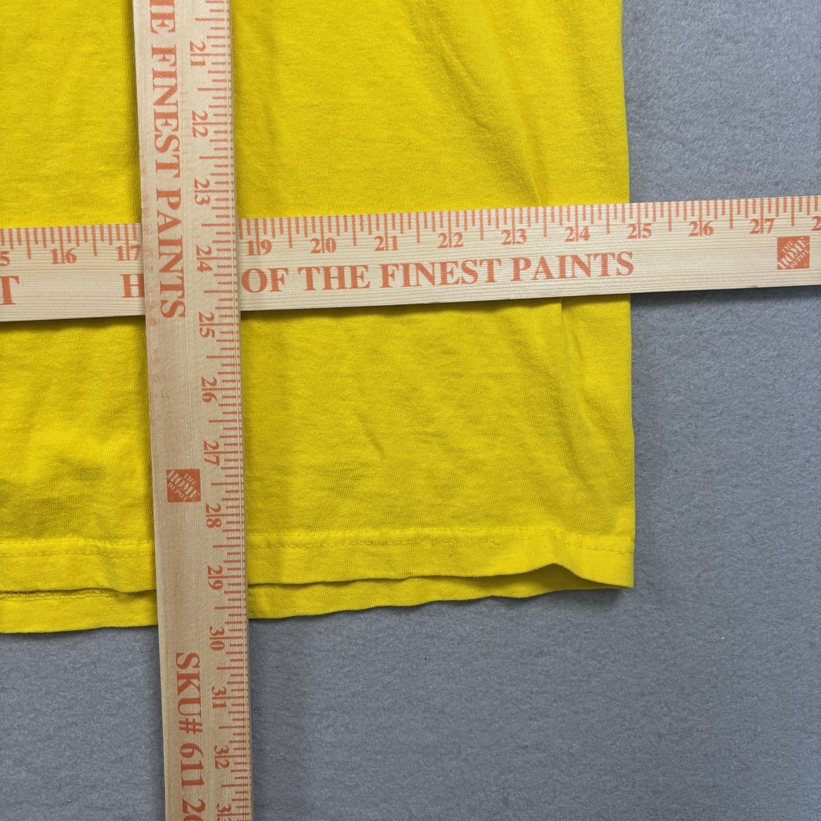 Delta Pro Weight T-Shirt Men's XXL Yellow Miller Time Beer Promo Spellout gallery