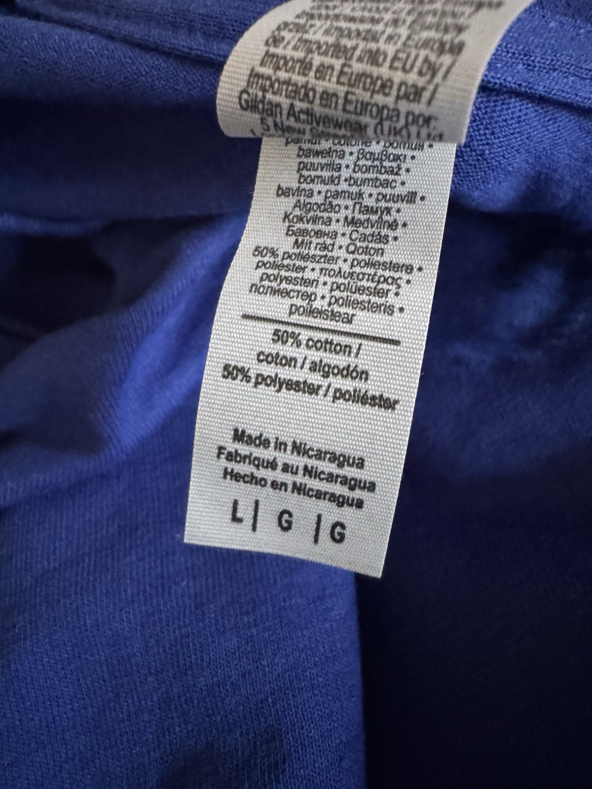 Gildan (16) Unisex Large G800 Dryblend T-Shirt’s Royal Blue Short Sleeve NEW gallery