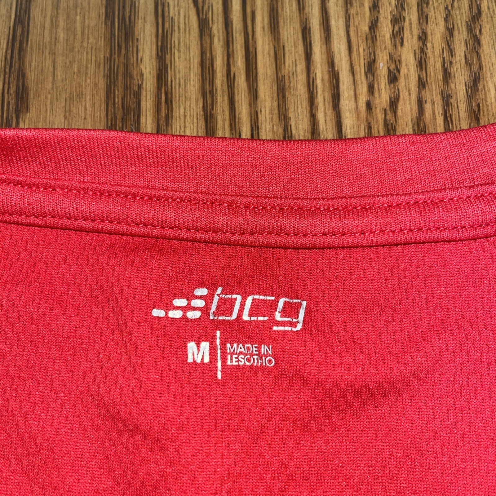 Men’s BCG Red T Shirt Size M gallery