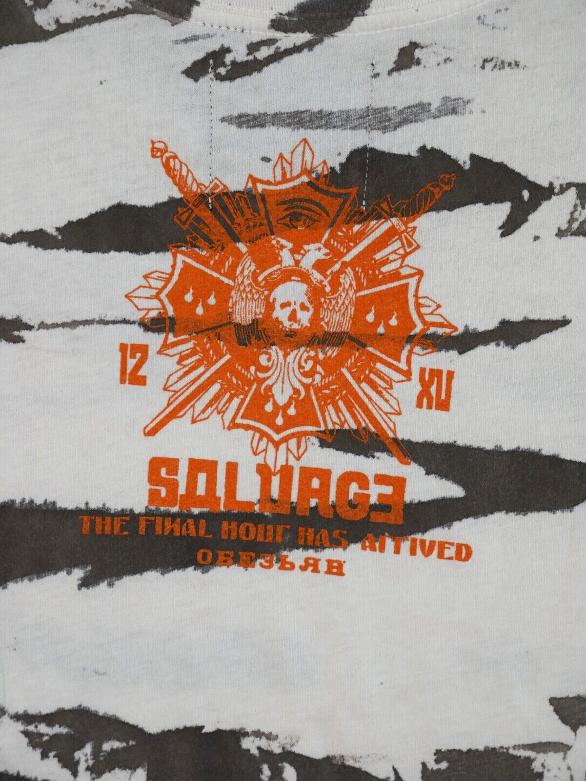 Genuine Vintage Salvage Brand T Shirt "SHOGUN" Rust V51T425 Size L gallery