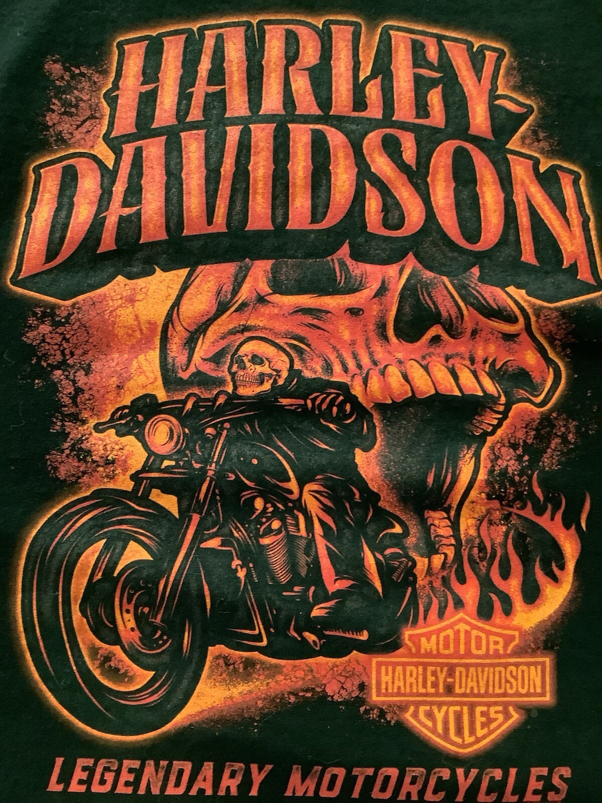 Harley Davidson T-SHIRT Mens 2XL Black P C Beach Florida 2019 Mermaid gallery