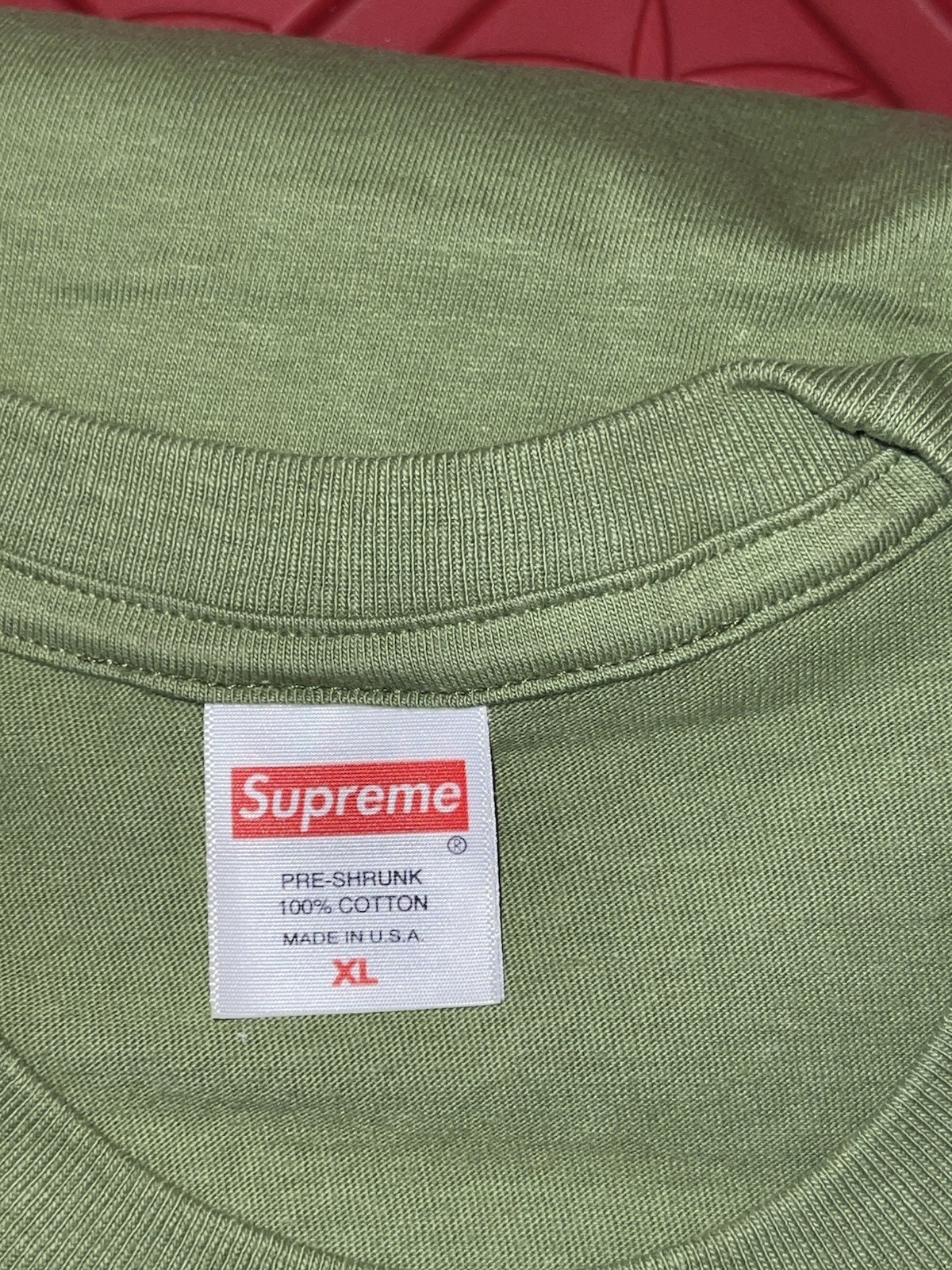 Supreme Alice Coltrane XL T-shirt Green 100% Cotton Made In USA gallery