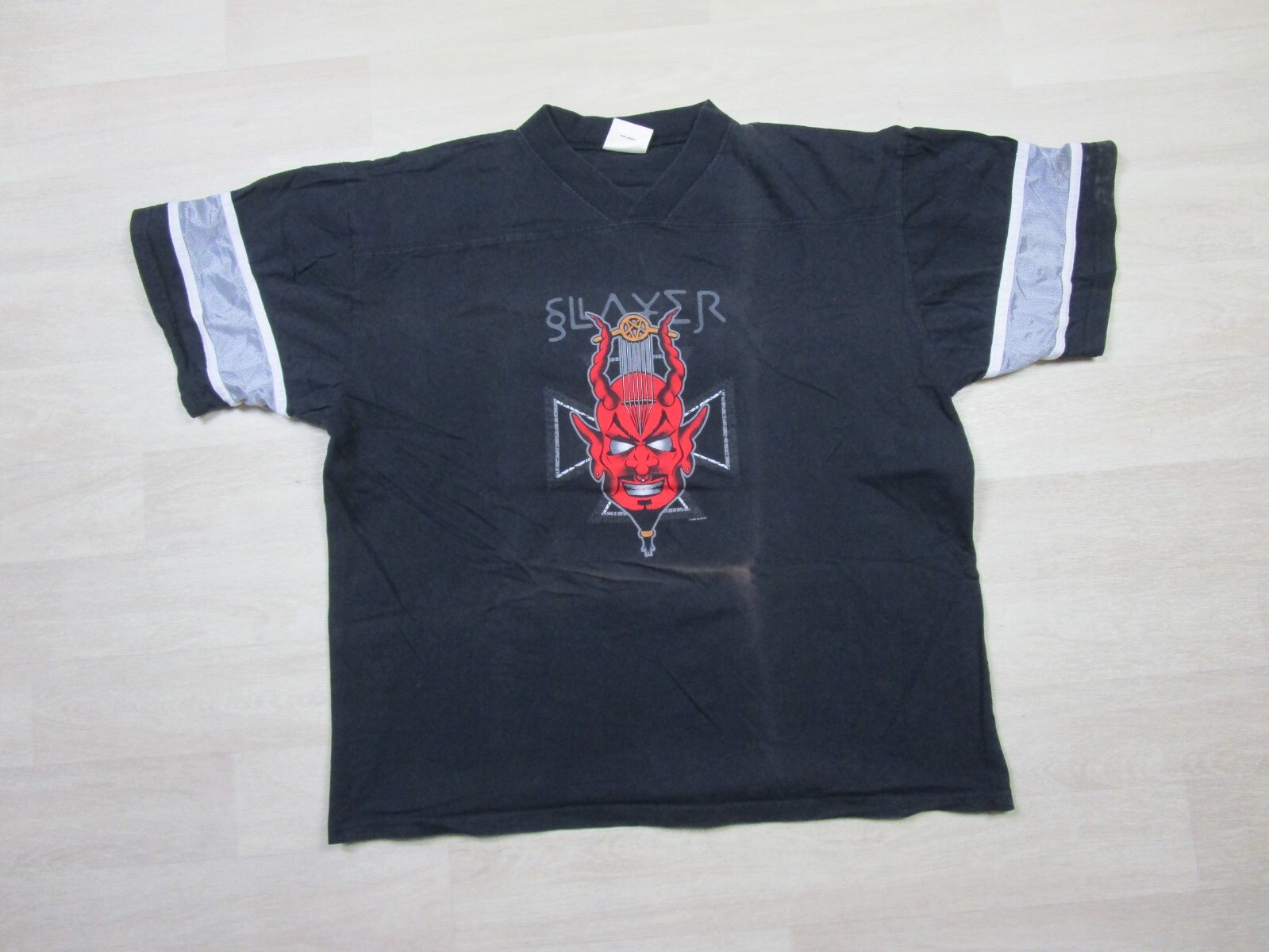 Slayer Vintage T Shirt (XL) 90s Diabolus In Musica Tour Devil Head Winterland gallery