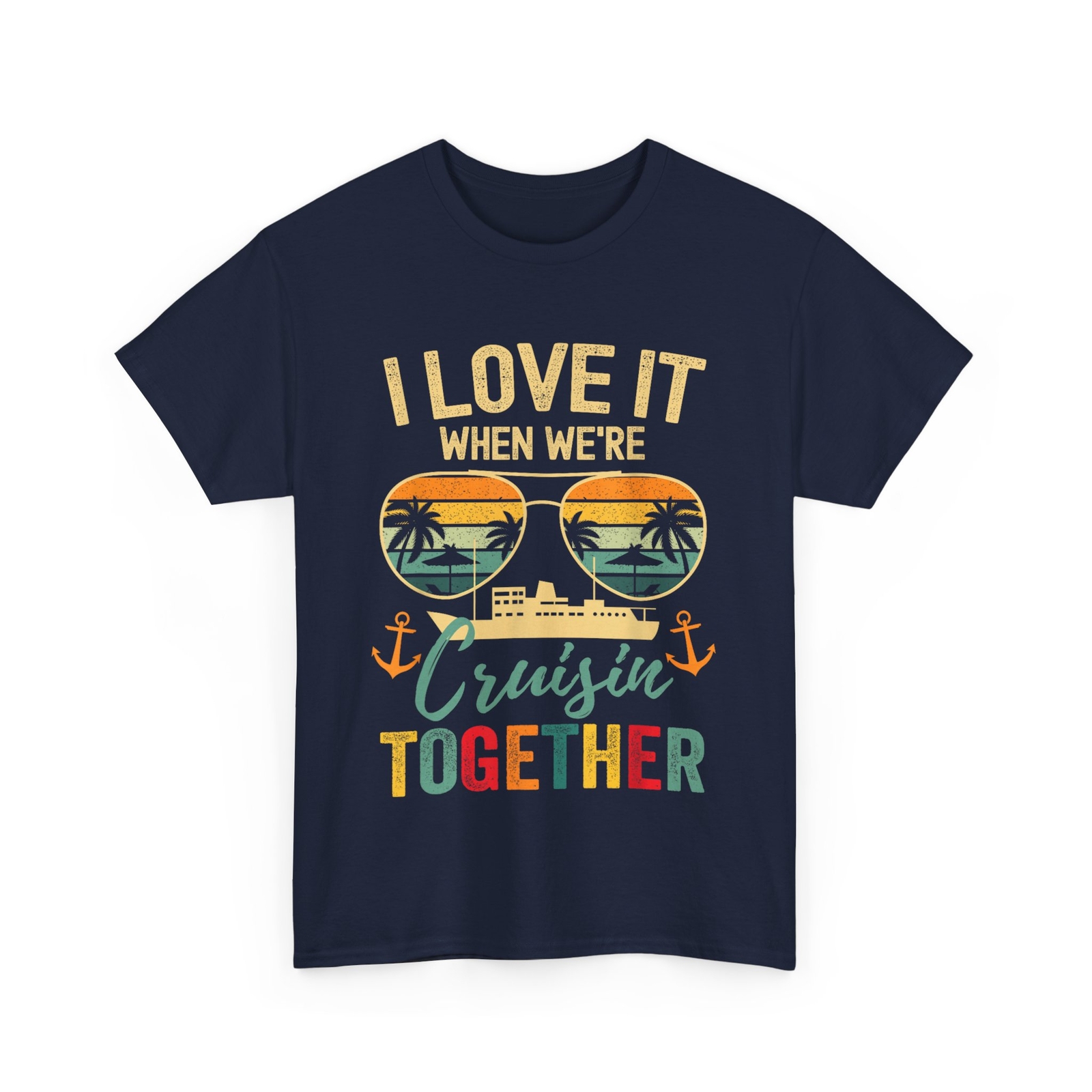 Cruising I Love It Cruisin Together T-shirt, Beach Lovers Summer Vacation Shirt gallery