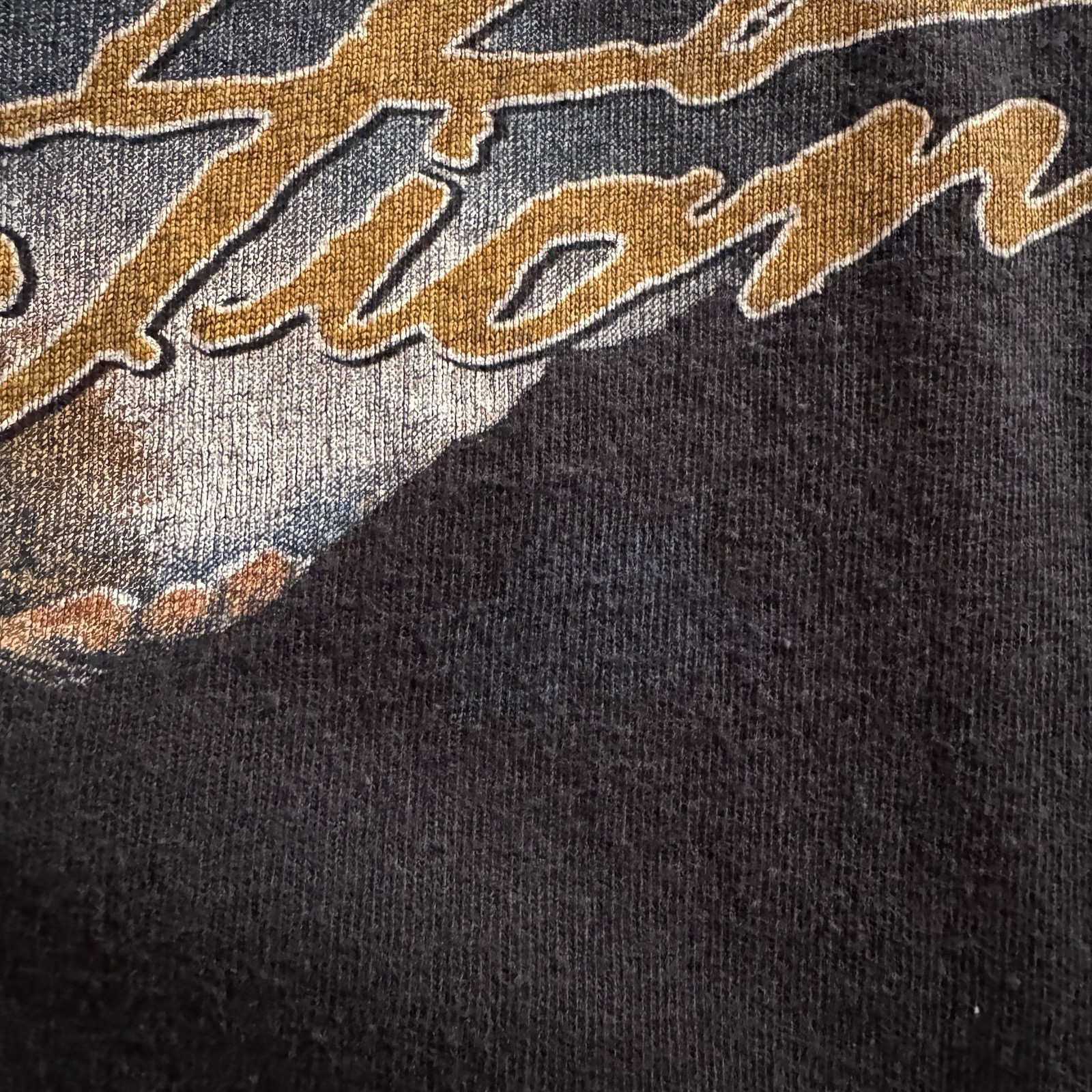 Vintage Living Epistles Public Display Jesus Black Mens XL Shirt USA Lightning gallery