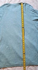 New FAHERTY Cloud Cotton HENLEY T-Shirt Men’ Large Green Smooth Jade Heather