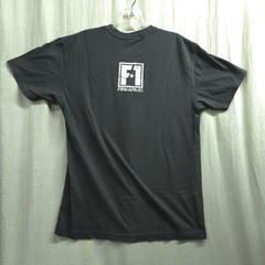 F1 Firearms Black & Silver Size Small T Shirt Double Sided Graphic