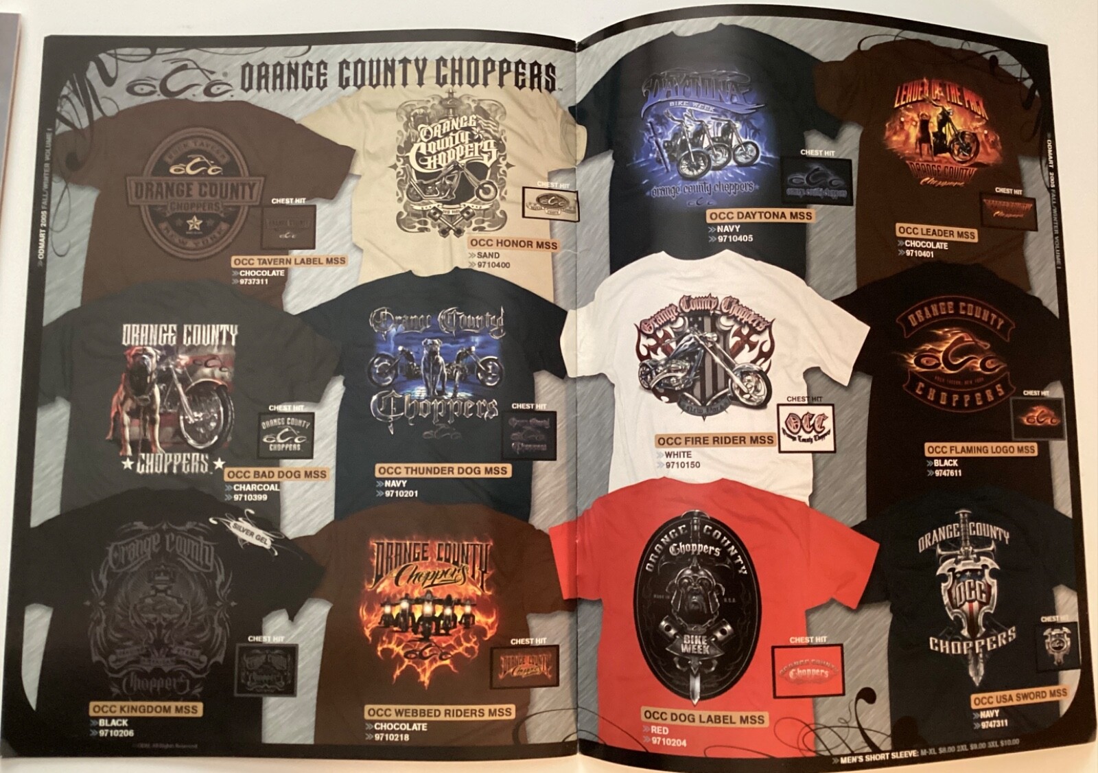 Vintage ODM, Inc. Pop Culture T-shirts Color Fall & Winter Catalog 2005 MINT OCC gallery