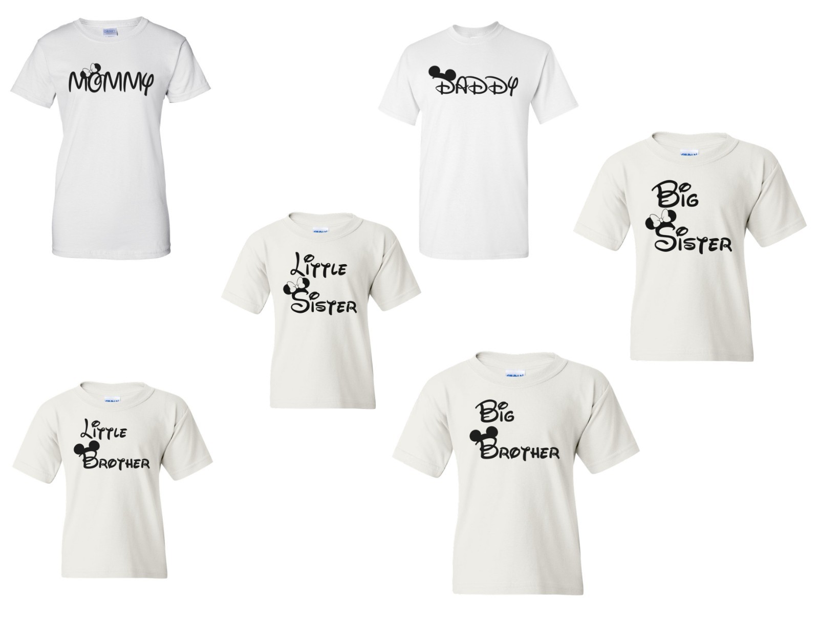Family Shirts Matching Mommy Daddy Big Little Brother Sister Mothers Day Gift gallery