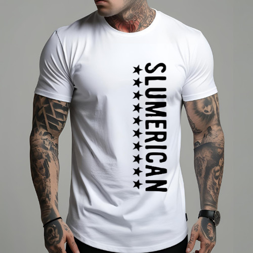 Slumerican Gildan 500 100% Cotton Unisex Tshirt | Yelawolf | Billy Crystal | Rap