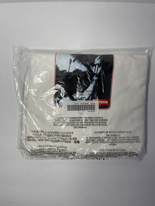 2021 Supreme Shadow Tee Size: L White S/S F/W Red Box Logo 🔥🔥🔥 gallery