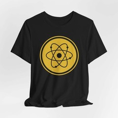 Science Atom Symbol T-Shirt | Nuclear Physics Chemistry Graphic Tee Shirt