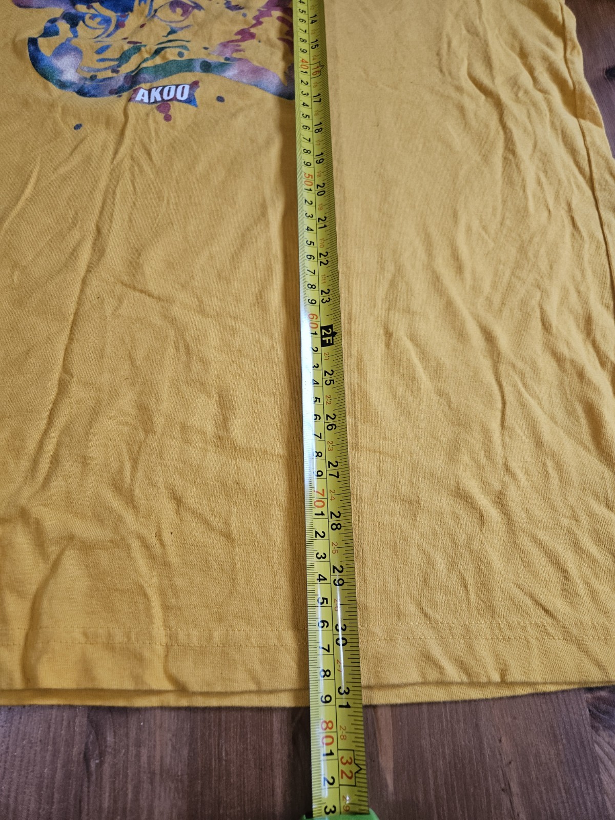 Vintage Men's 100% Authentic Akoo T-shirt 100% Cotton Made in India Size 2XL 90s gallery