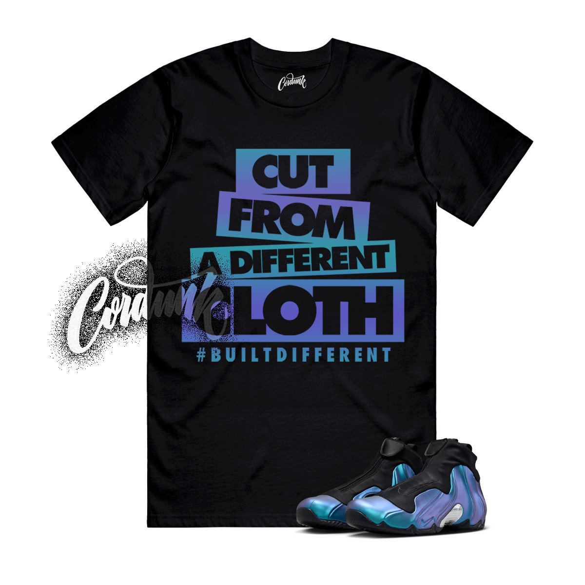 Flightposite Dusty Cactus Persian Violet Metallic Silver T Shirt Match CLOTH gallery