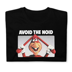 Avoid the Noid, 1980s, Classic, Dominoes Pizza, Printed T-shirt