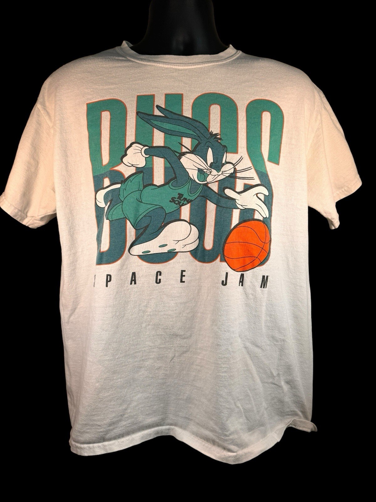 Space Jam A New Legacy Bugs Bunny White T-Shirt Size Large gallery