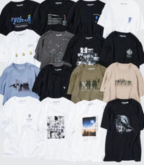 FINAL FANTASY x UNIQLO 35th Anniversary UT Graphic T-shirt Complete 16 Set M JP