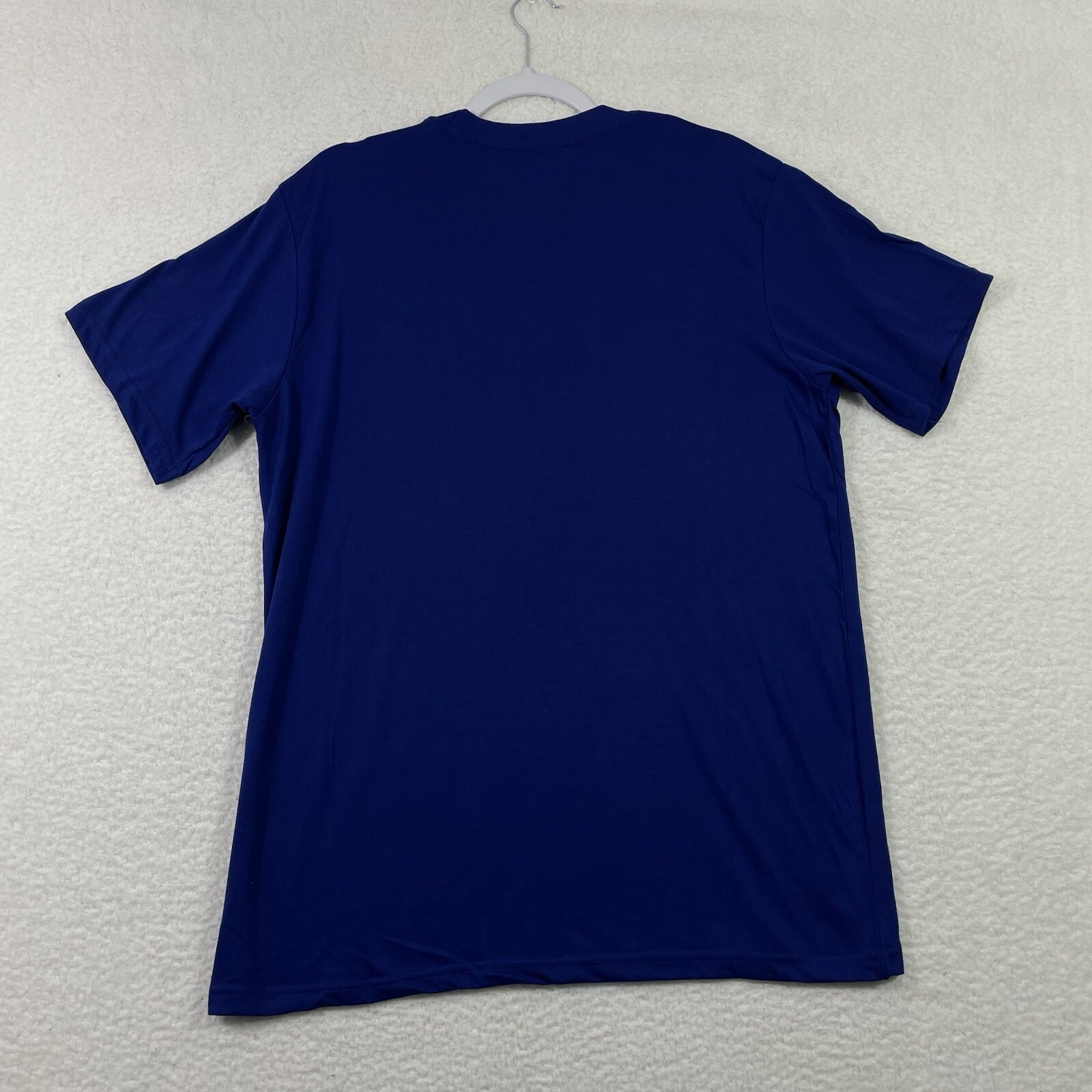 FC Barcelona T-Shirt Mens Size L Blue Crewneck Soccer. gallery