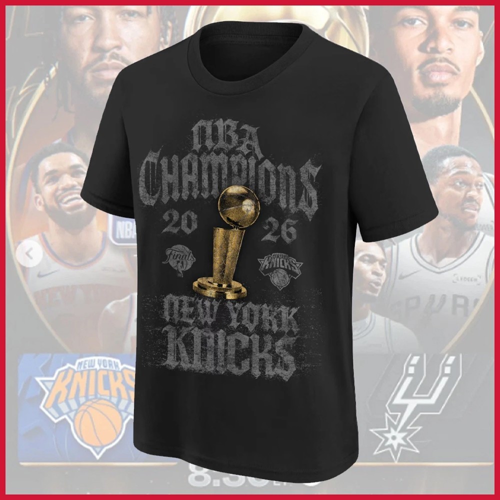 ❤️‍🔥 New York Team Knick 2026 Basketball Finals Champions Locker Room Tee Gift gallery