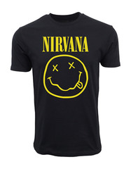 NIRVANA FAUX SMILE T SHIRT