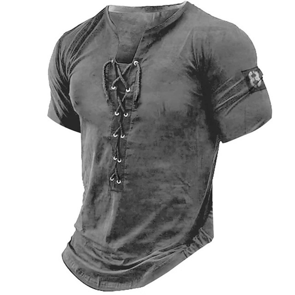 For Mens T-Shirts Classic Cotton Blend Gym Sport Tops Male Muscle Pullover gallery