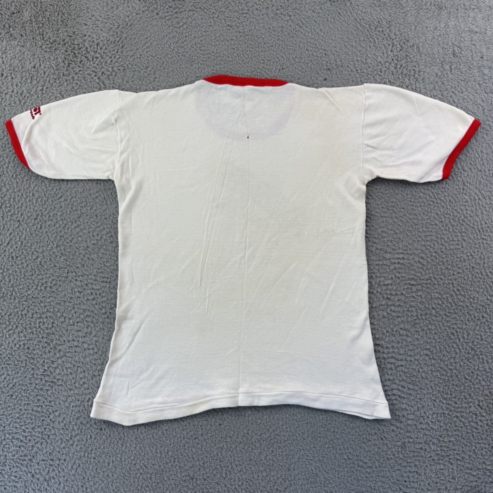 Vintage Kenya 1984 Los Angeles Olympics Shirt Mens Medium Ringer 80s Sport USA gallery