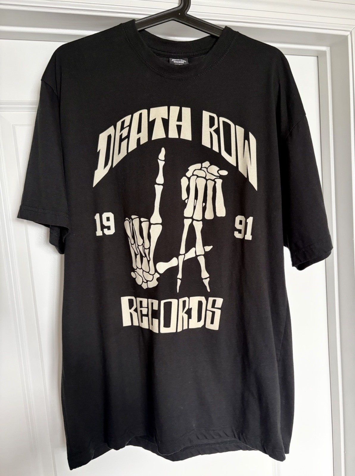 Officially Licensed DEATH ROW Records LA 1991 EST RETRO TEE BONEY gallery