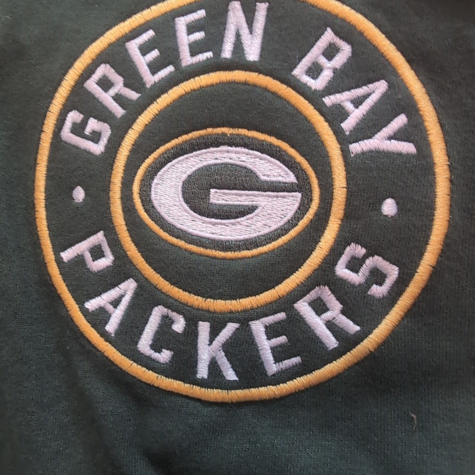 NFL Green Bay Packers Henley Shirt Mens 3XL G-III Green Gold Colorblock Cotton gallery