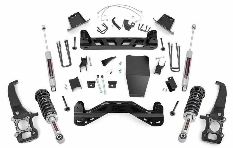 Rough Country 6″ Lift Kit with N3 Struts & N3 Shocks fits 04-08 Ford F150 4WD