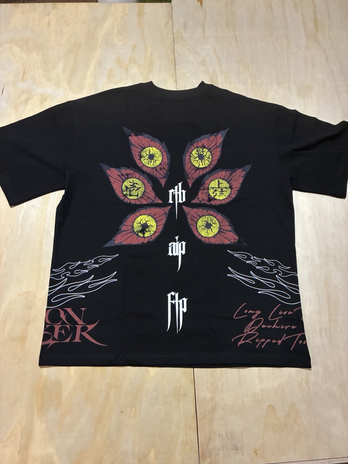 Dechire Demon Slayer Kokushibo Graphic Tee - Oversized Size M gallery