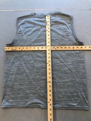 DryTek Shirt Men’s Medium Athletic Gray Muscle Activewear Tank Top