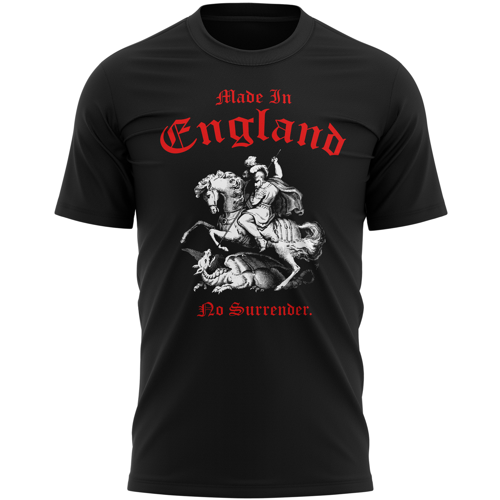 St Georges Day Mens T Shirt Made In England No Surrender Slogan 23rd April gallery