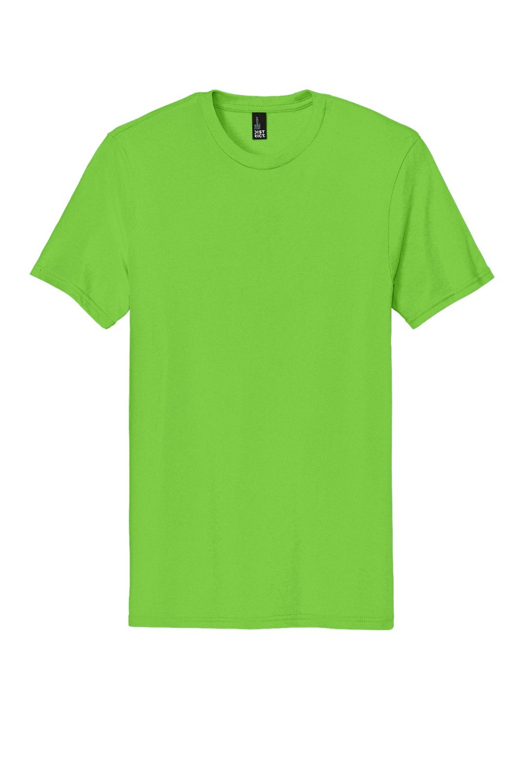 District The Concert Tee DT5000 Neon Green 2XL gallery