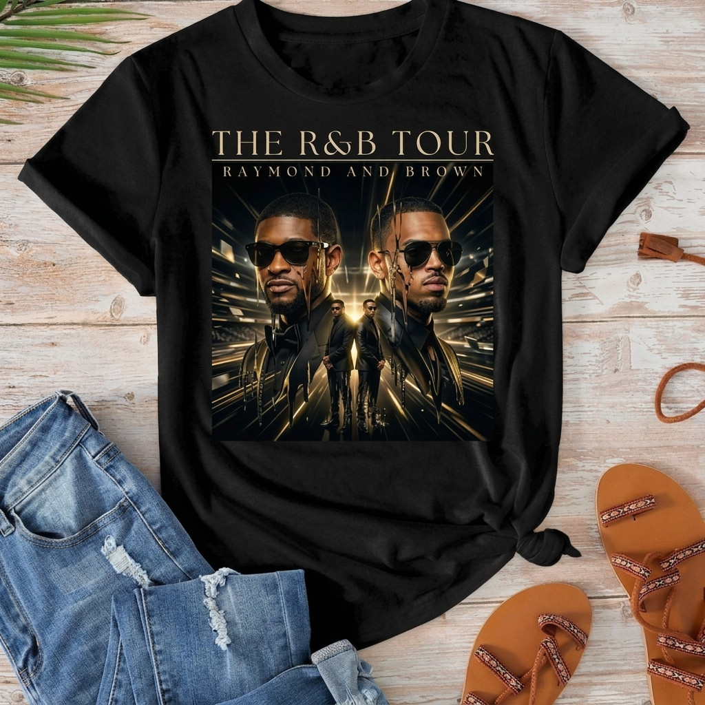 Raymond and Brown | The R&B Tour 2026 T-Shirt gallery