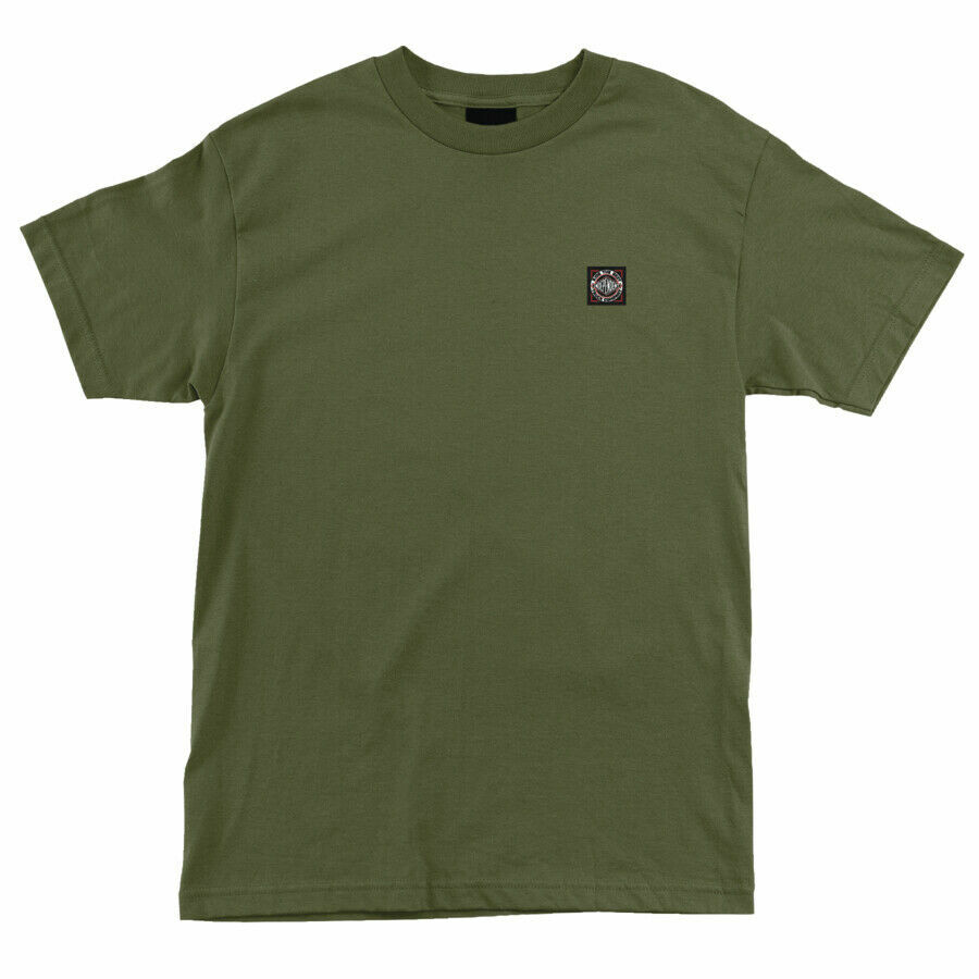 Independent Trucks RTB BOMBERS Skateboard T Shirt MILITARY GREEN gallery