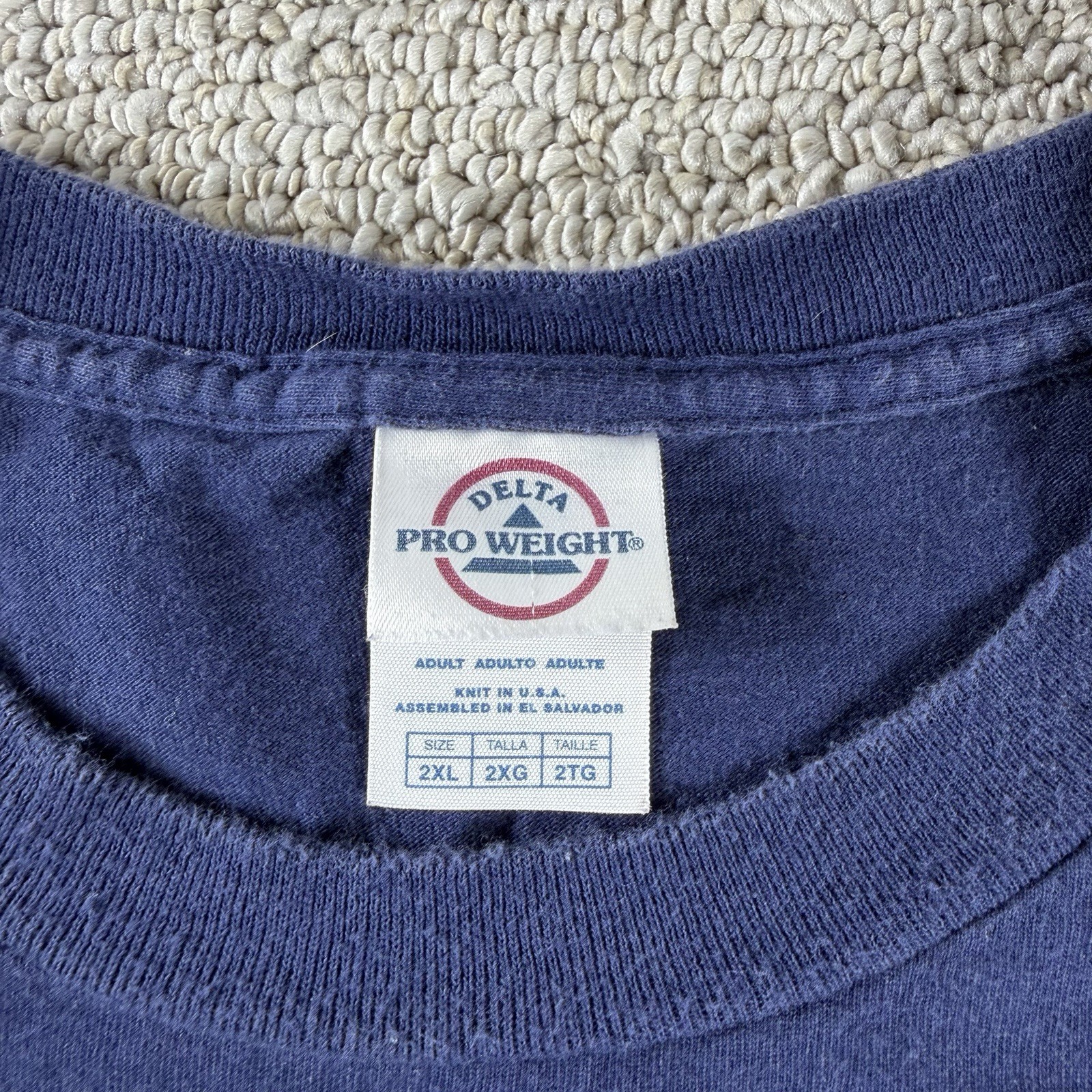 Vintage Super Mario Bros Survival Of The Fittest T-Shirt Blue Men’s Size XXL gallery