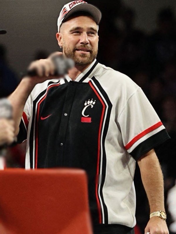Rare 90s Vintage University of Cincinnati Bearcats Nike Basketball Warmup sz M gallery
