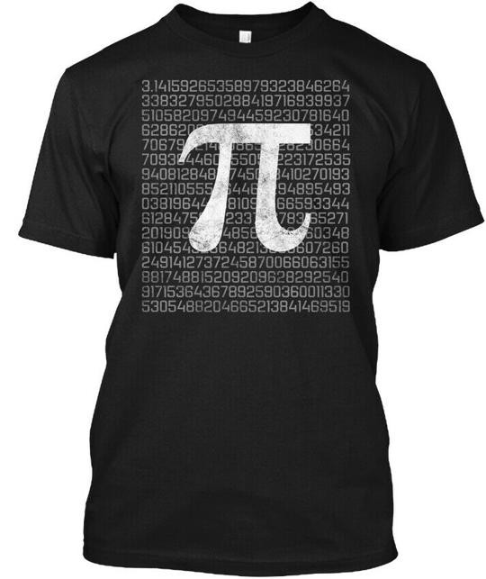 Pi Day 314 Love Math Geek Funny T-Shirt Made in the USA Size S to 5XL