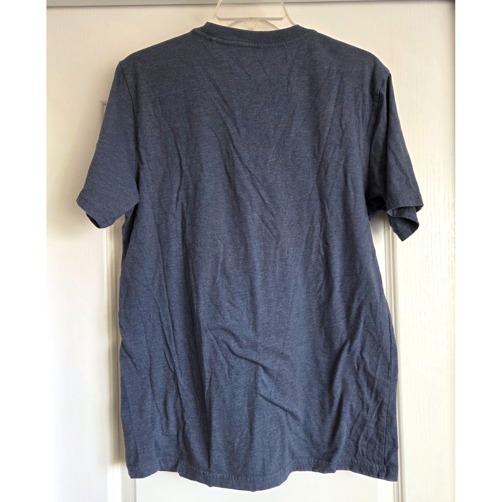 Prana Wise A$$ Donkey Graphic Tee Blue Heather Organic Cotton Blend Shirt Sz M gallery