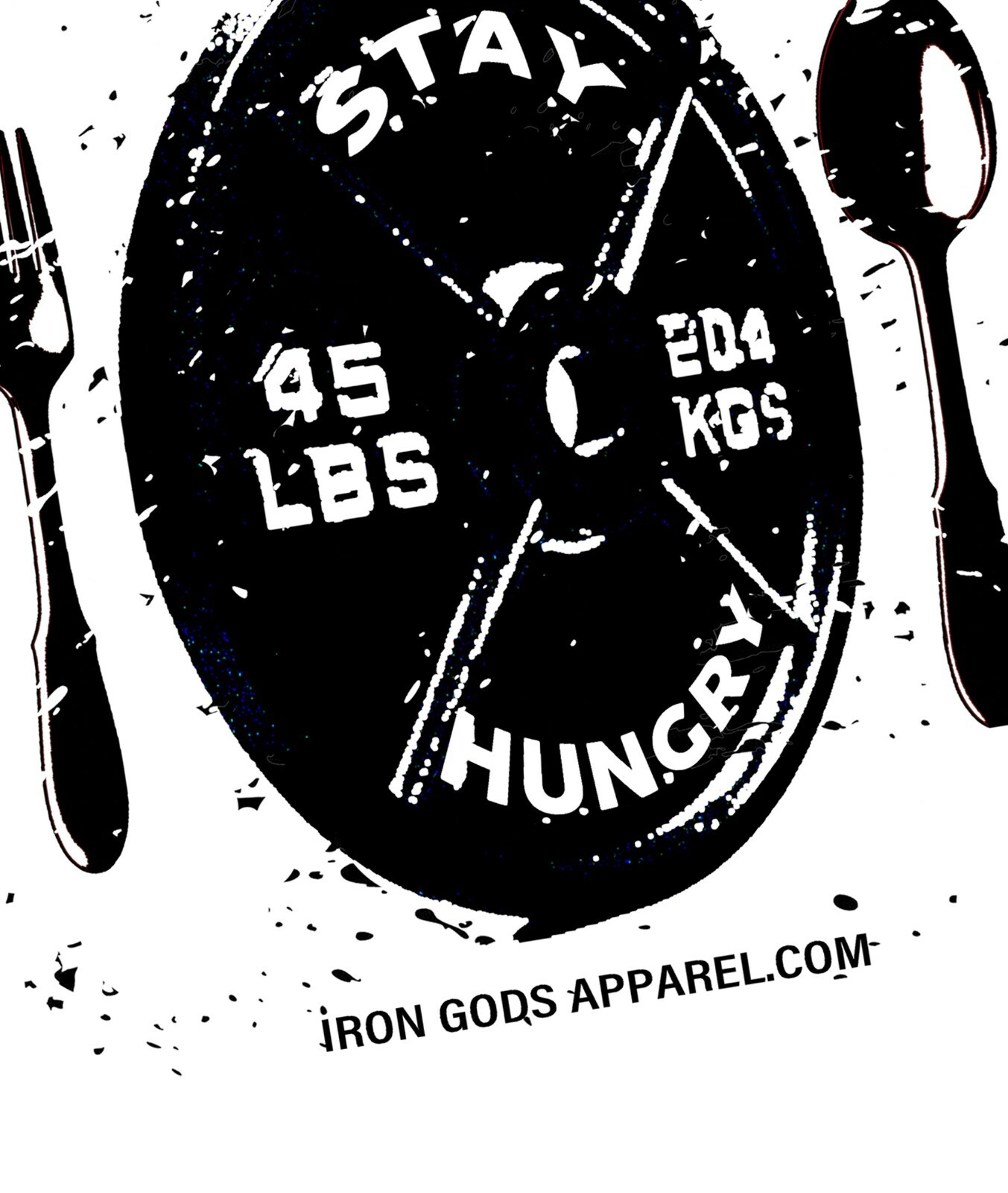 Iron Gods Stay Hungry T-Shirt Gym Shirt Men's Pump Cover Workout Tee Gym Outfit gallery