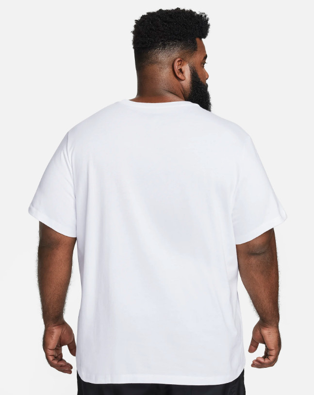 Nike Sportswear Icon Futura Logo Tee Mens Tee Shirt White Multi Size Casual Top gallery