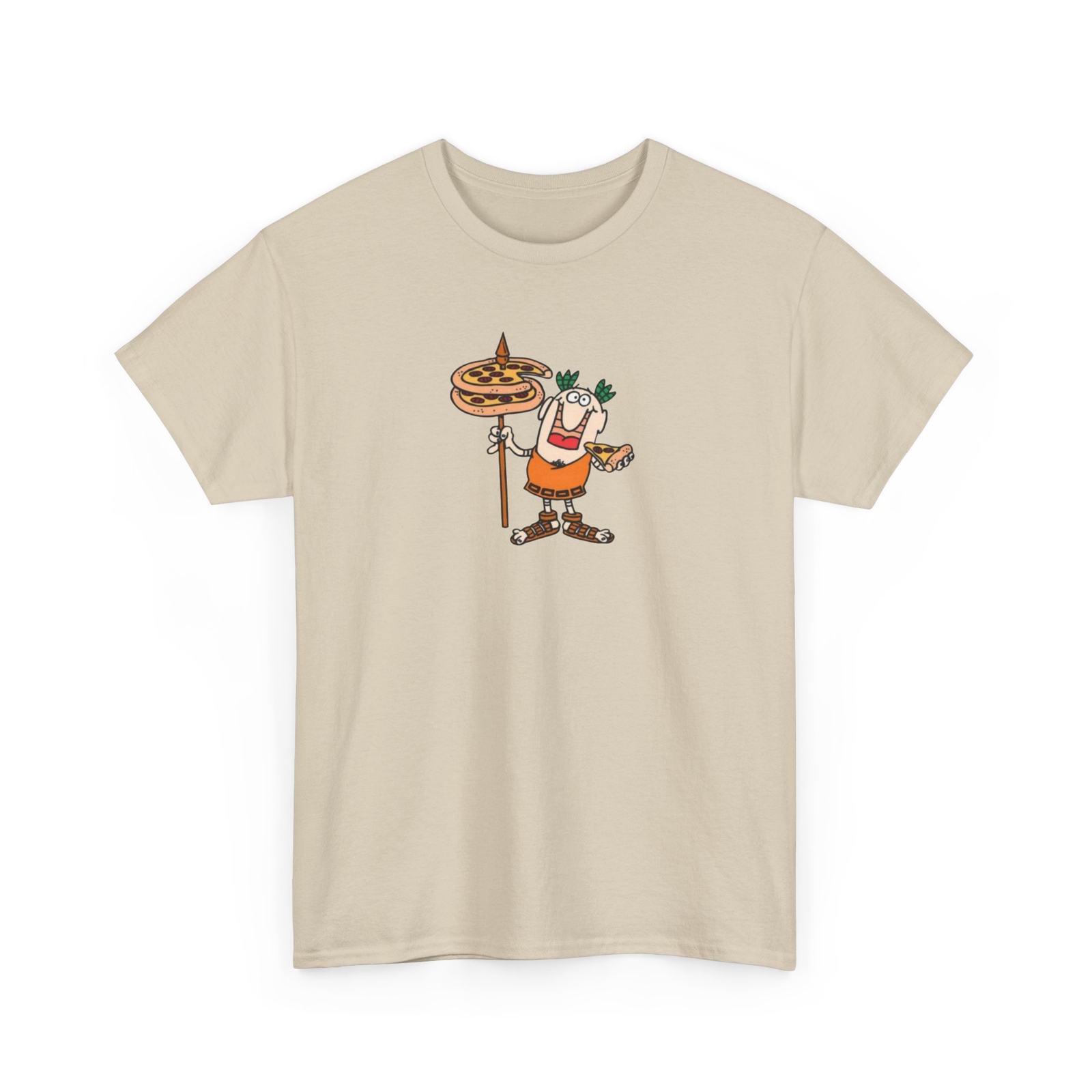Retro Pizza Tee, Vintage Food Lover Shirt, Unisex Cotton T-Shirt, Little Caesars