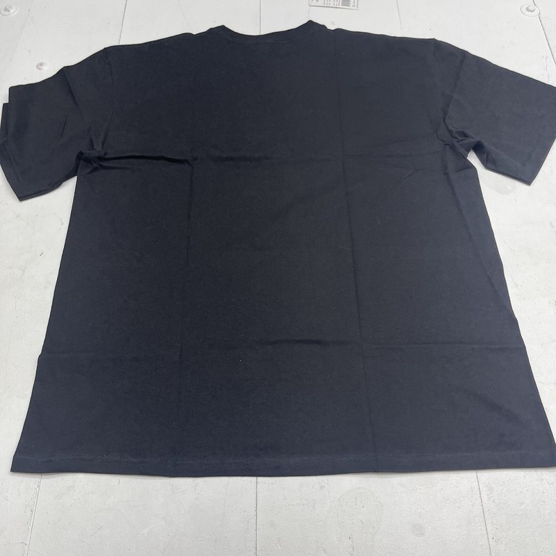 IBS Style 2 Pack Basic Black Short Sleeve T Shirts Mens Size 4XL New gallery